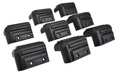 8 x Case Corner Speaker & Equipment Cabinets Strong Impact Plastic